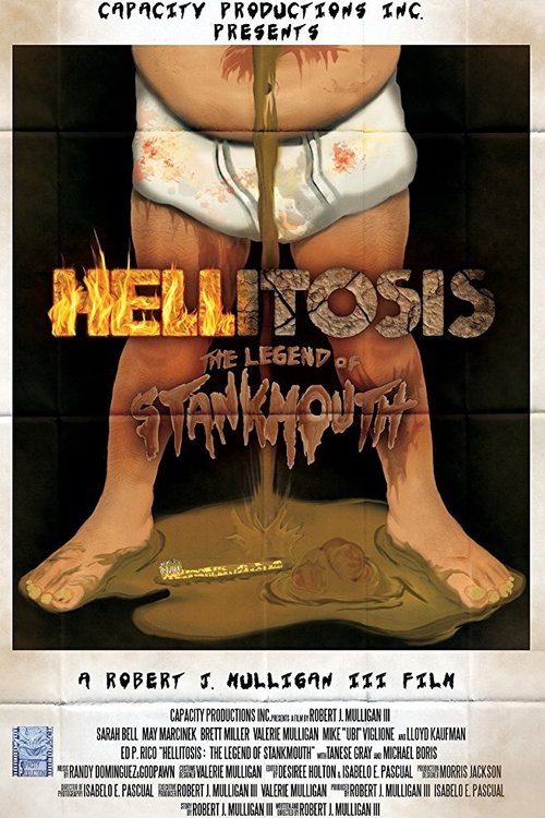 Movie poster for Hellitosis: The Legend of Stankmouth (2017)