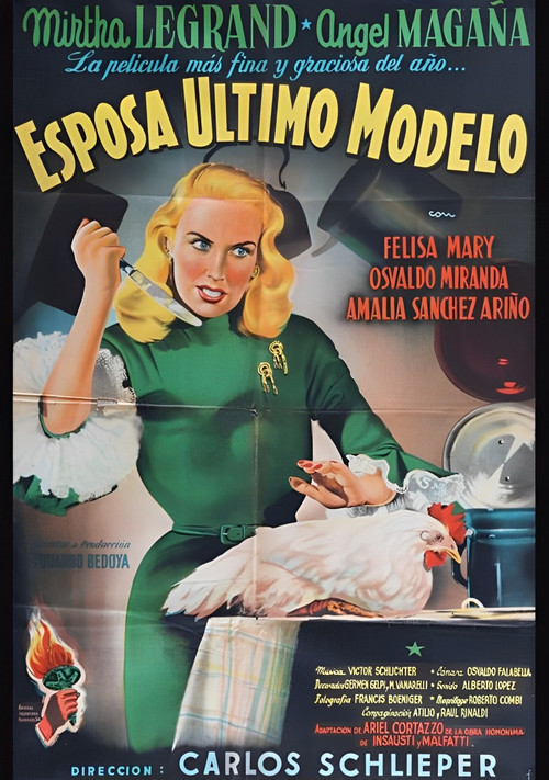 Movie poster for Esposa último modelo (1950)