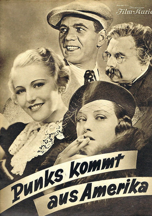 Movie poster for Punks kommt aus Amerika (1935)