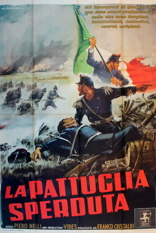 Movie poster for La pattuglia sperduta (1954)
