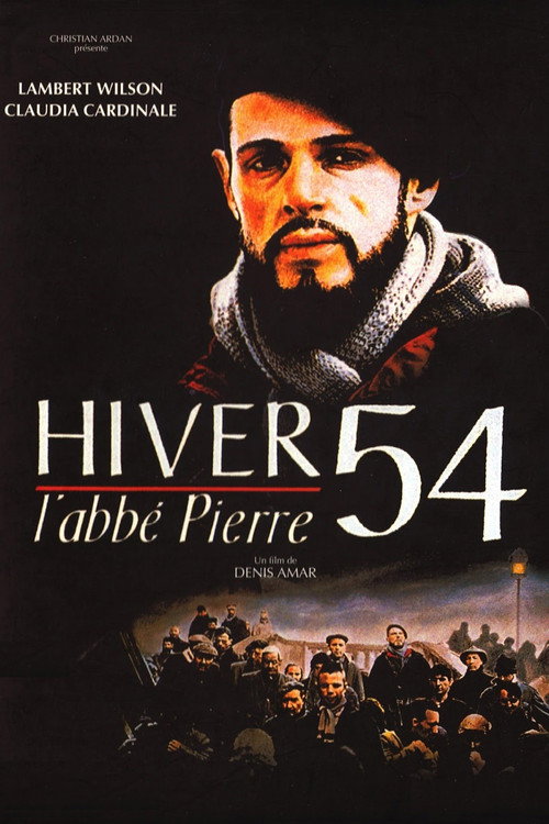 Movie poster for Hiver 54, l'abbé Pierre (1989)
