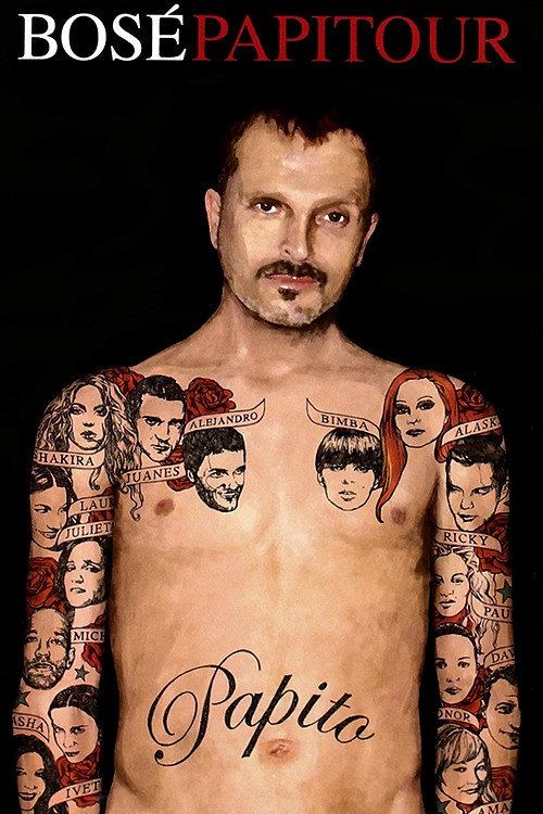 Movie poster for Miguel Bosé: Papitour (2007)