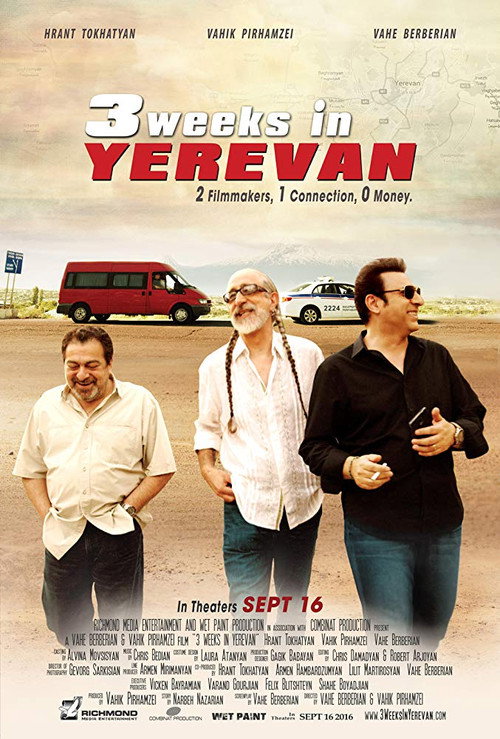 Movie poster for 3 Weeks in Yerevan (2016)