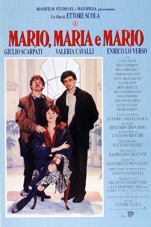 Movie poster for Mario, Maria and Mario (1993)