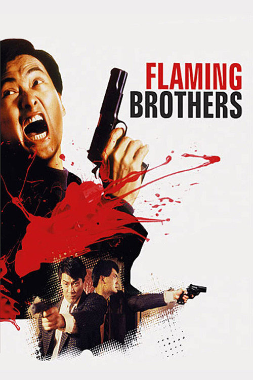 Movie poster for Flaming Brothers (1987)