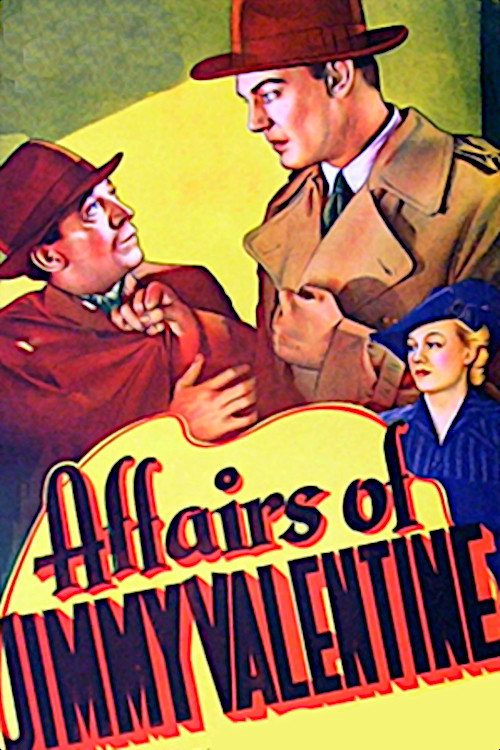 Movie poster for The Affairs of Jimmy Valentine (1942)