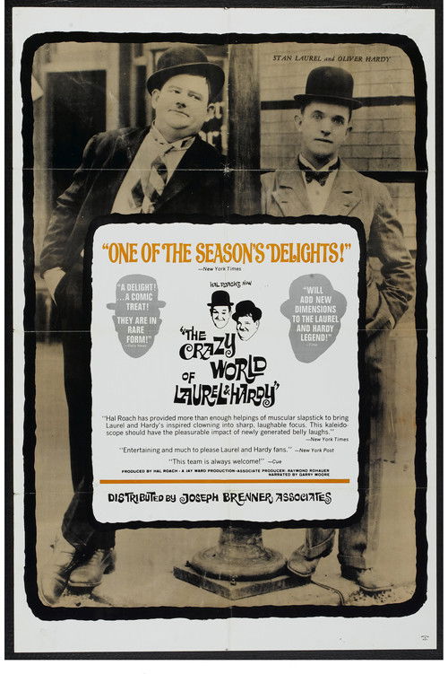 Movie poster for The Crazy World of Laurel and Hardy (1967)