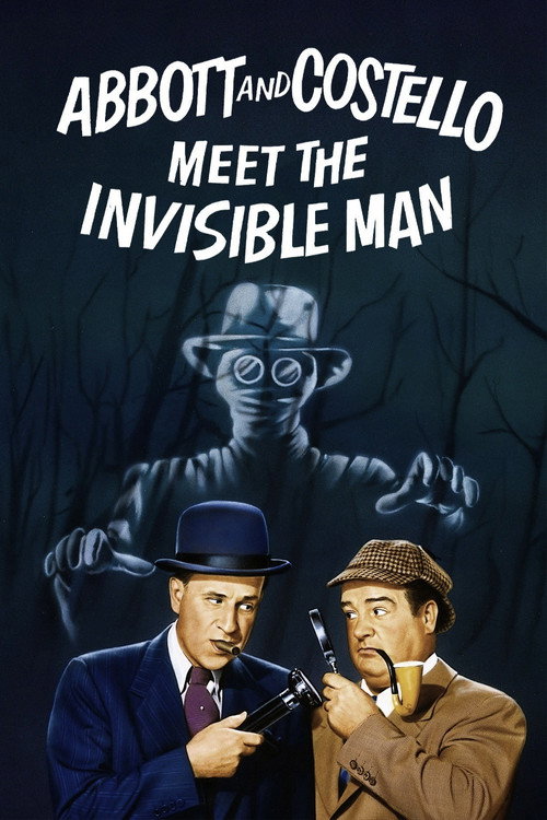 Movie poster for Bud Abbott and Lou Costello Meet the Invisible Man (1951)