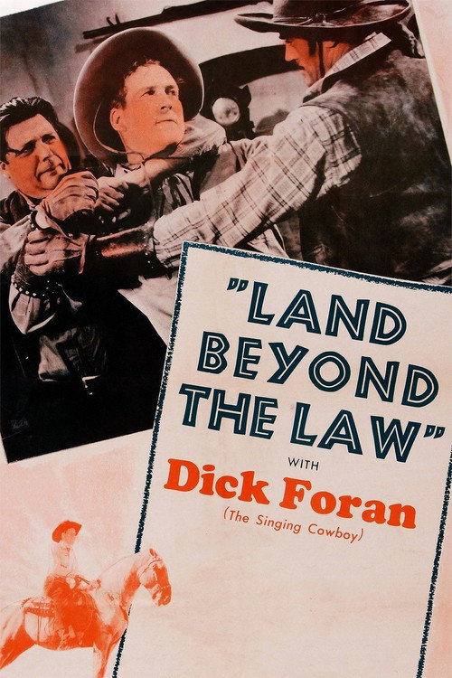Movie poster for Land Beyond the Law (1937)