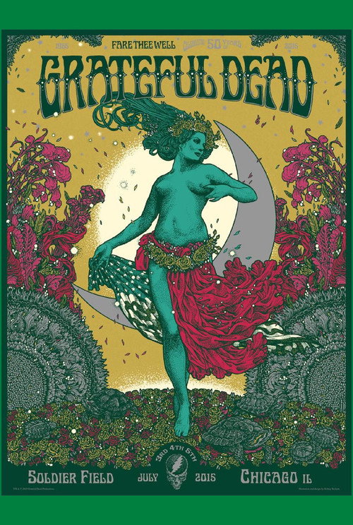 Movie poster for Grateful Dead: Fare Thee Well - 50 Years of Grateful Dead (Chicago) (2015)