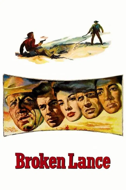 Movie poster for Broken Lance (1954)
