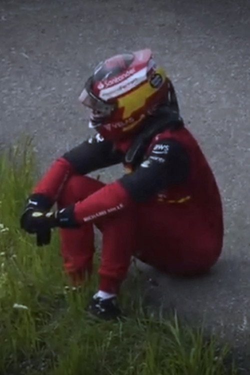 Movie poster for carlos sainz dropped.mov (2024)
