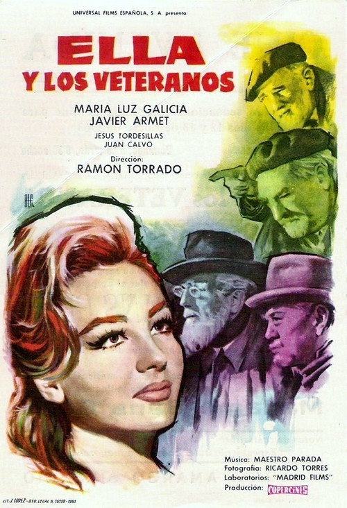 Movie poster for Ella y los veteranos (1961)