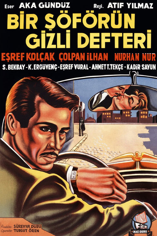 Movie poster for A driver's secret notebook (1958)
