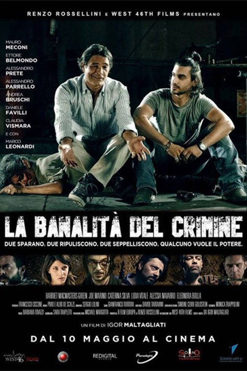 Movie poster for La banalità del crimine (2018)