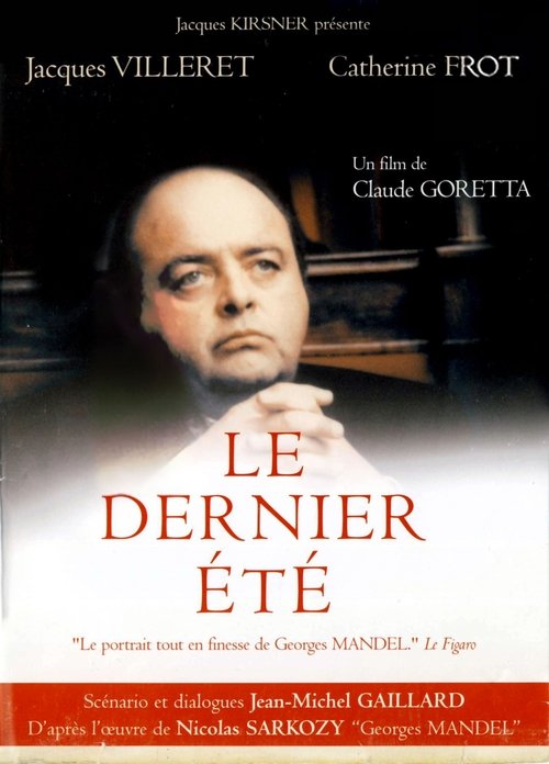 Movie poster for Le Dernier Été (1997)