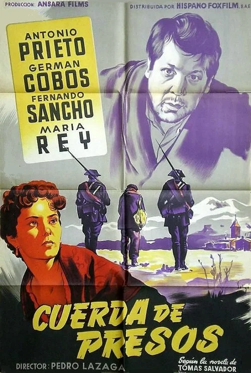 Movie poster for Cuerda de presos (1956)