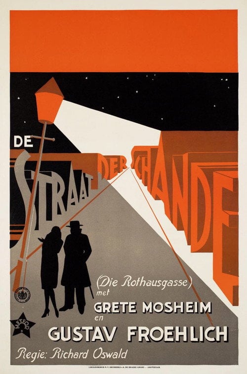 Movie poster for The Green Alley (1928)