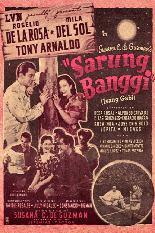 Movie poster for Sarung Banggi (1947)