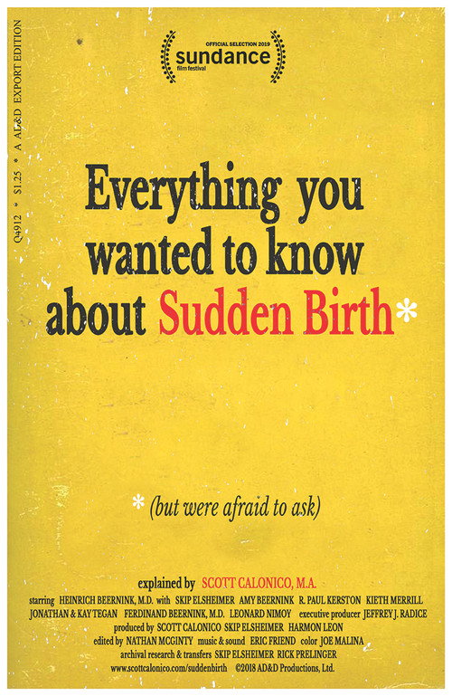 Movie poster for Everything You Wanted to Know About Sudden Birth (but were afraid to ask) (2019)