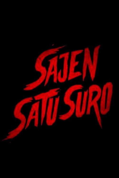 Movie poster for Sajen Satu Suro (2026)