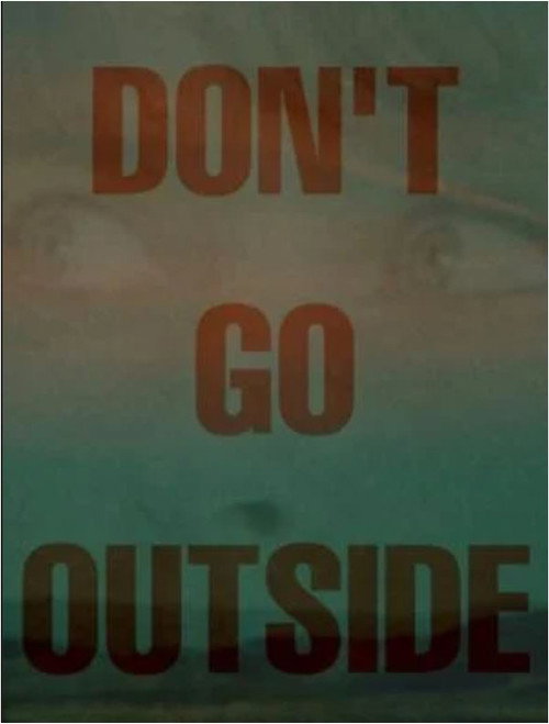 Movie poster for Don't Go Outside (2021)