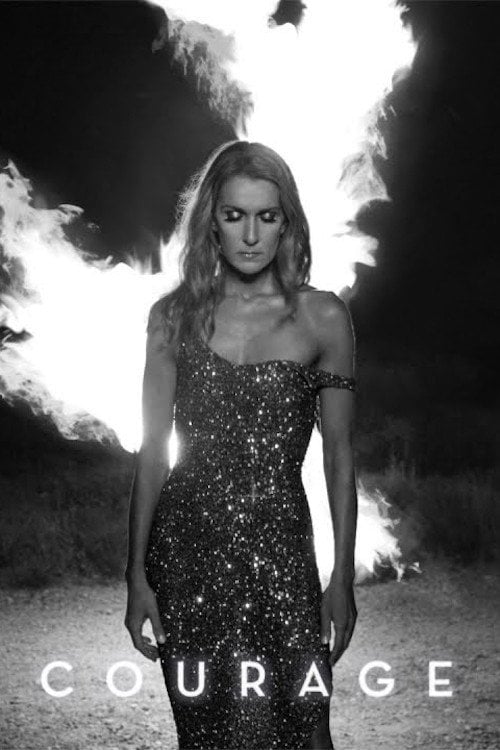 Movie poster for Celine Dion: Courage (2020)