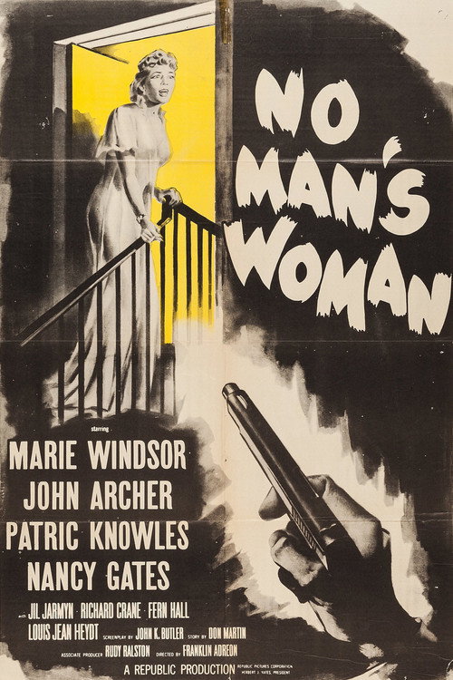 Movie poster for No Man's Woman (1955)