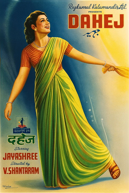 Movie poster for Dahej (1950)