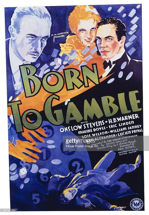 Movie poster for Born to Gamble (1935)
