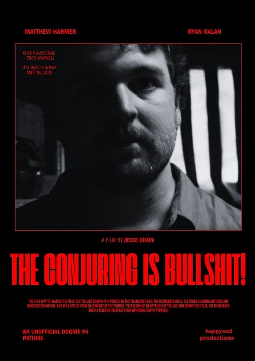 Movie poster for The Conjuring Is Bullshit! (2024)
