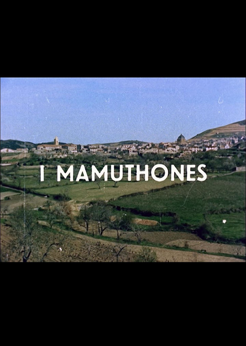 Movie poster for I Mamuthones (1966)