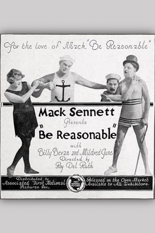 Movie poster for Be Reasonable (1921)