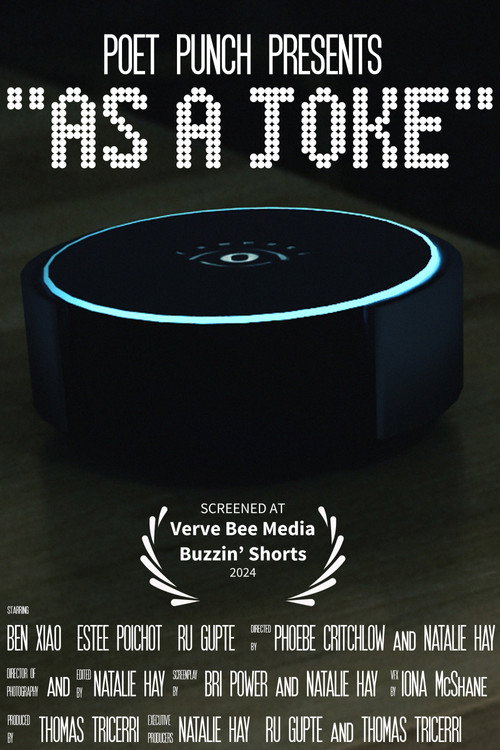 Movie poster for As A Joke (2024)