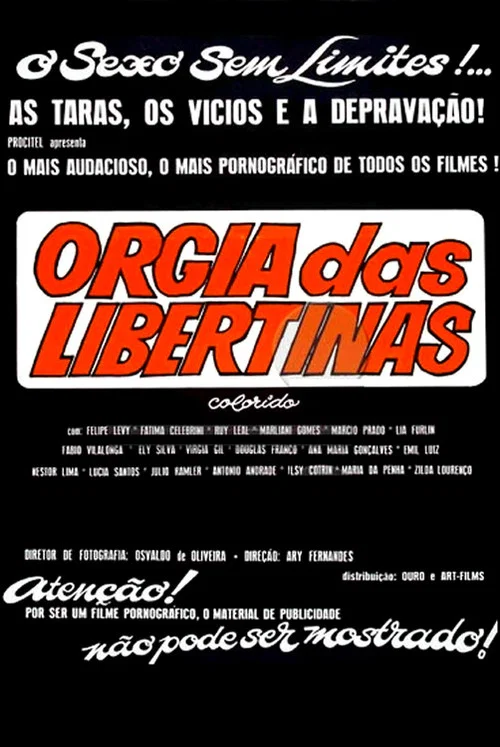 Movie poster for Orgia das Libertinas (1980)