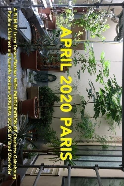 Movie poster for April 2020 Paris (2020)