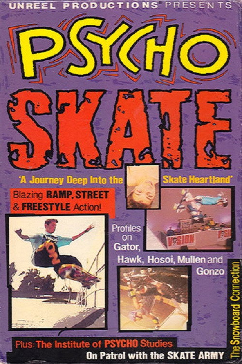 Movie poster for Psycho Skate (1988)