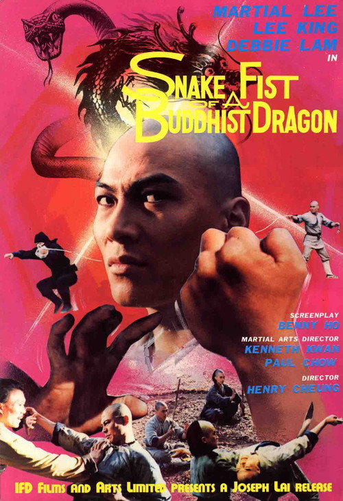 Movie poster for Snake Fist of the Buddhist Dragon (1983)