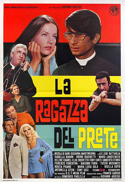 Movie poster for La ragazza del prete (1970)