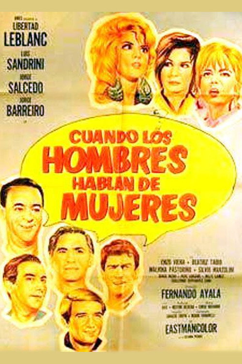 Movie poster for Cuando los hombres hablan de mujeres (1967)