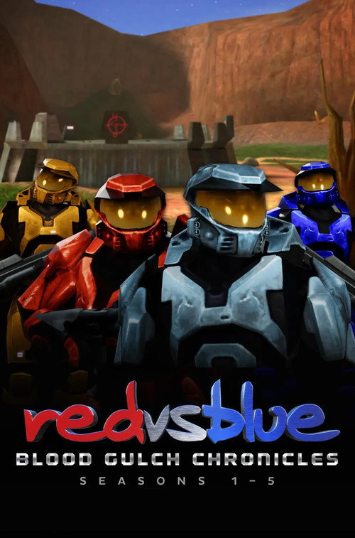 Movie poster for Red Vs Blue Blood Gulch Chronicles I (2003)