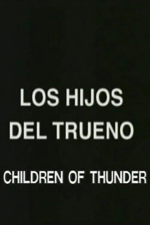 Movie poster for Los hijos del trueno (1998)
