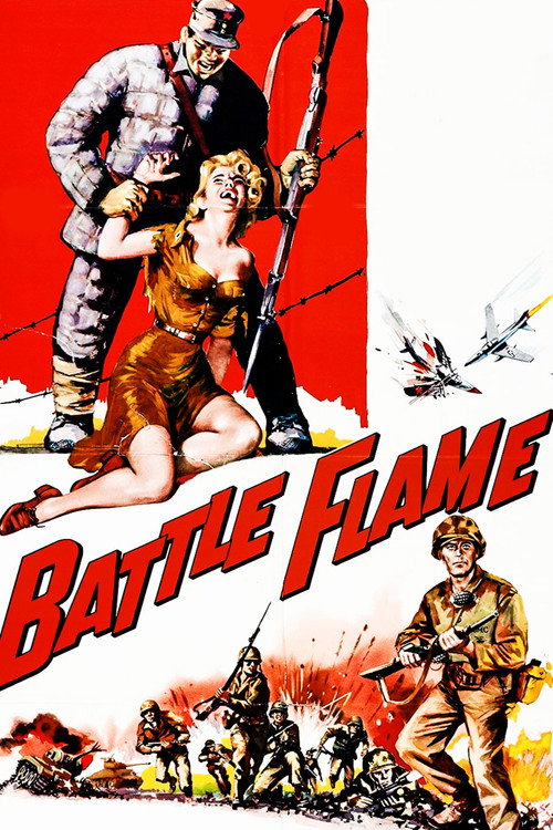 Movie poster for Battle Flame (1959)