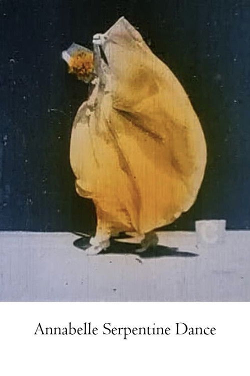 Movie poster for Danse serpentine (Annabelle) (1895)