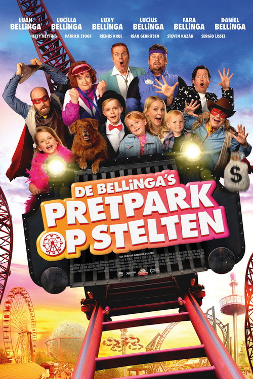 Movie poster for The Bellingas: Rock the Theme Park (2024)