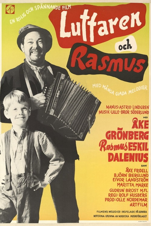 Movie poster for Rasmus and the Vagabond (1955)