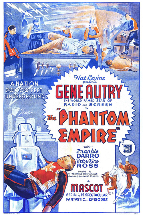 Movie poster for The Phantom Empire (1935)