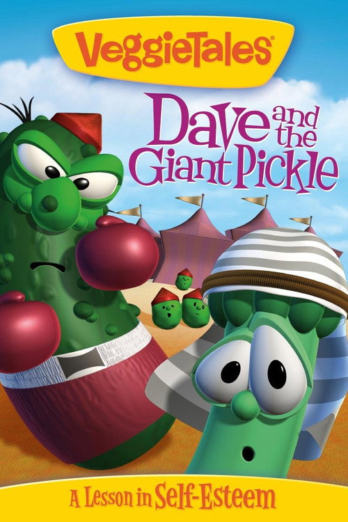Movie poster for VeggieTales: Dave and the Giant Pickle (1996)