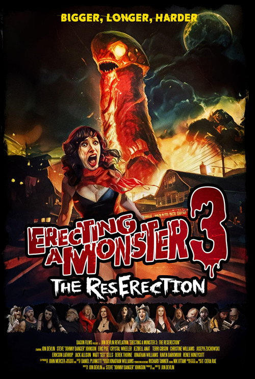 Movie poster for Erecting A Monster 3: The ResErection (2024)
