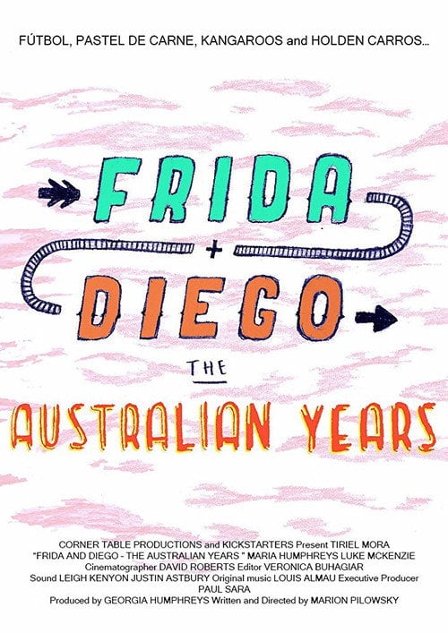 Movie poster for Frida and Diego: The Australian Years (2016)